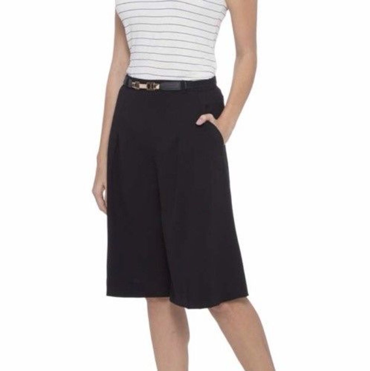 calça pantacourt forever 21