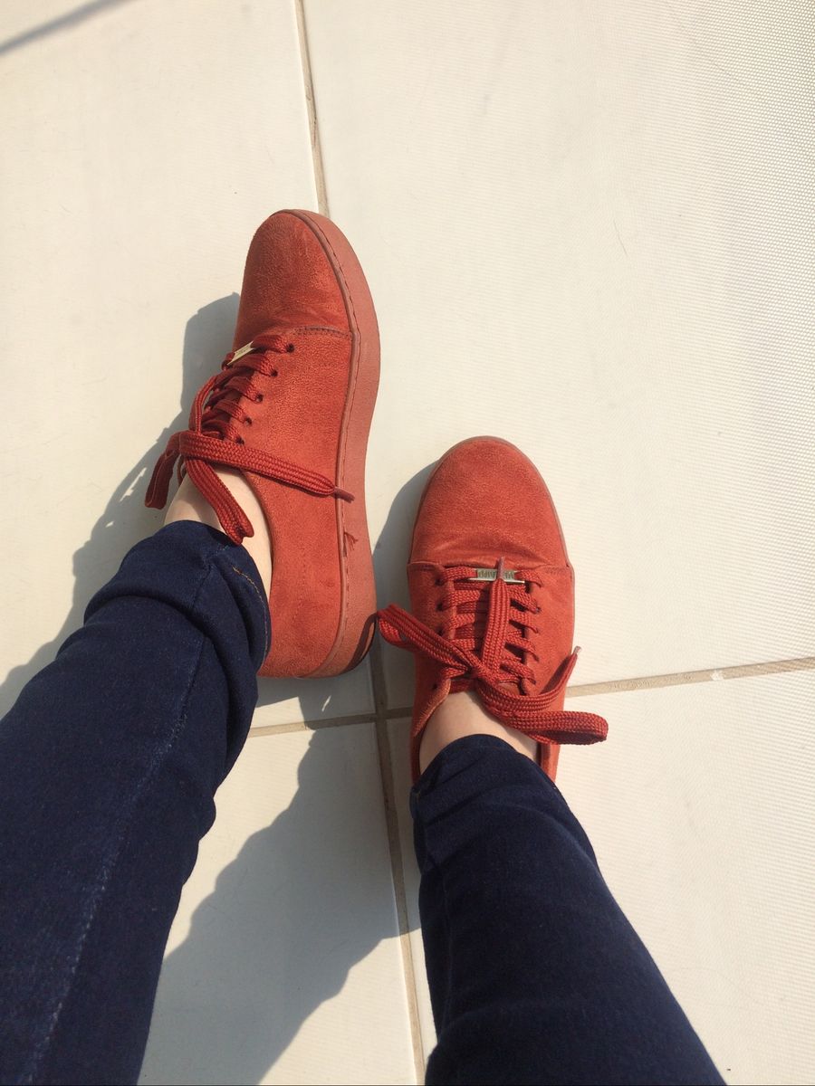 tenis vizzano cor telha