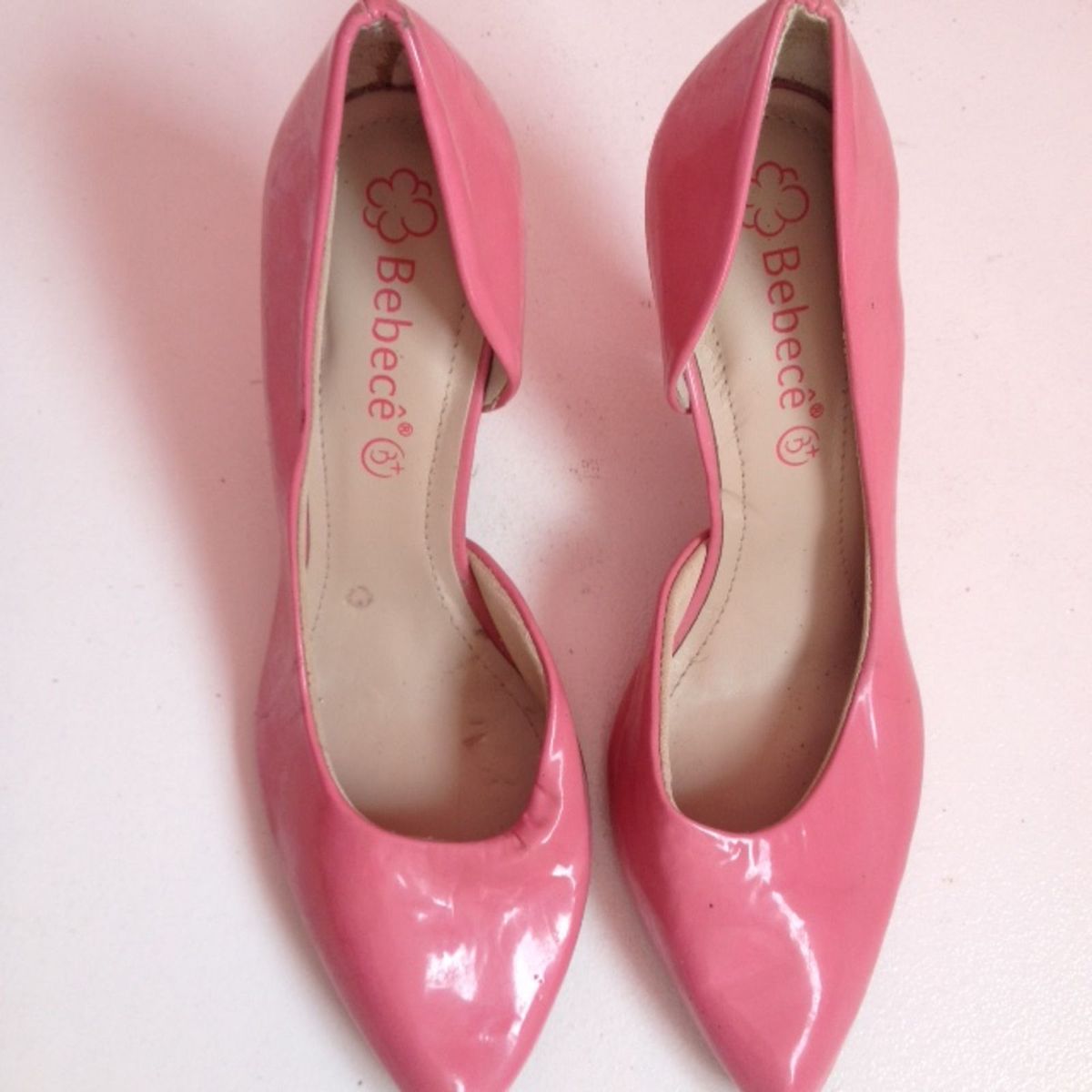scarpin bebece rosa
