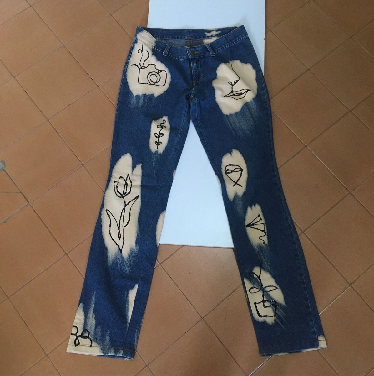 calças customizadas femininas