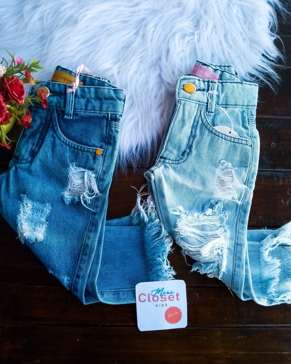 preço de calça jeans infantil