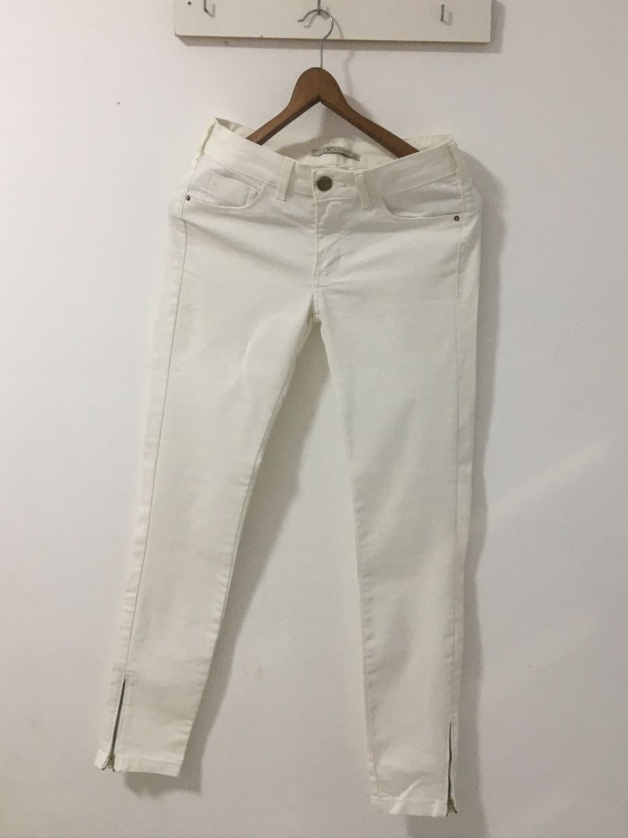 calça jeans branca renner