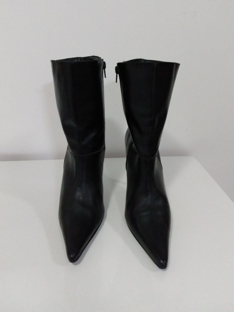 passarela botas femininas cano longo