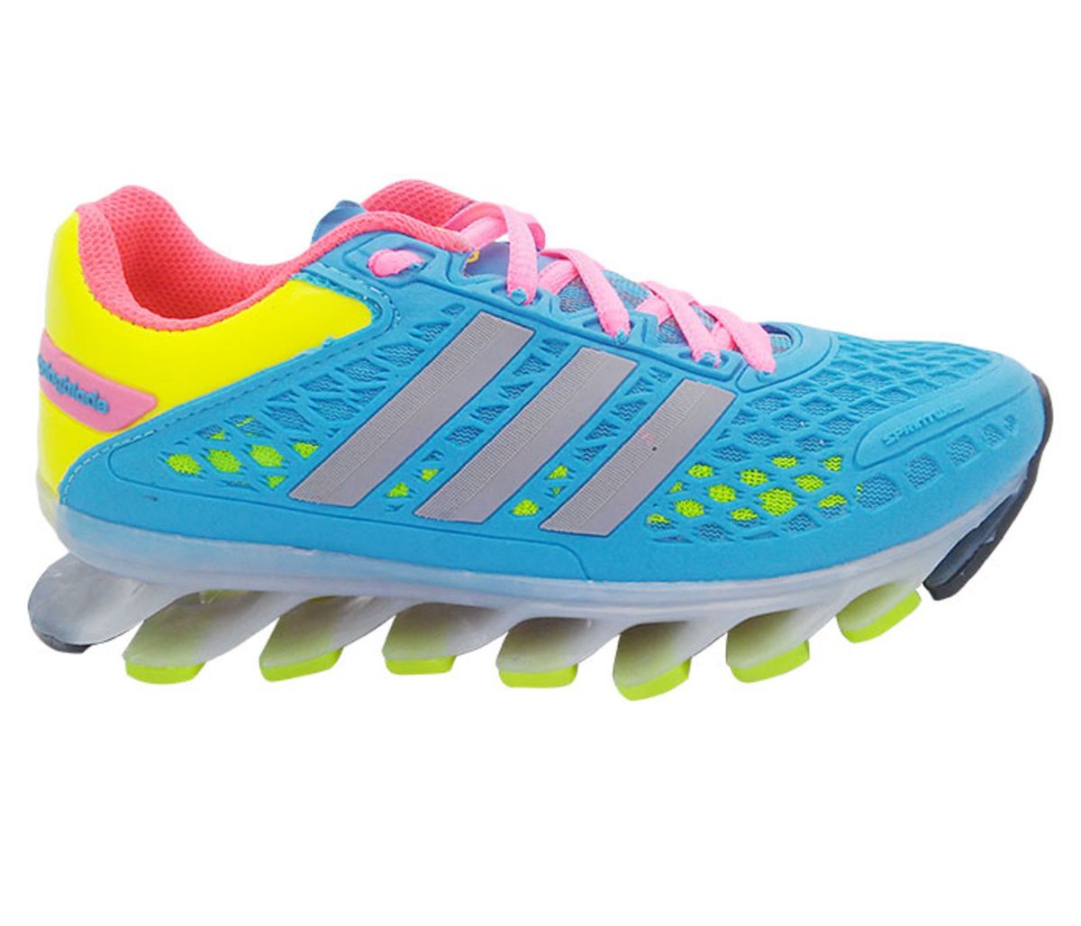 springblade azul e rosa