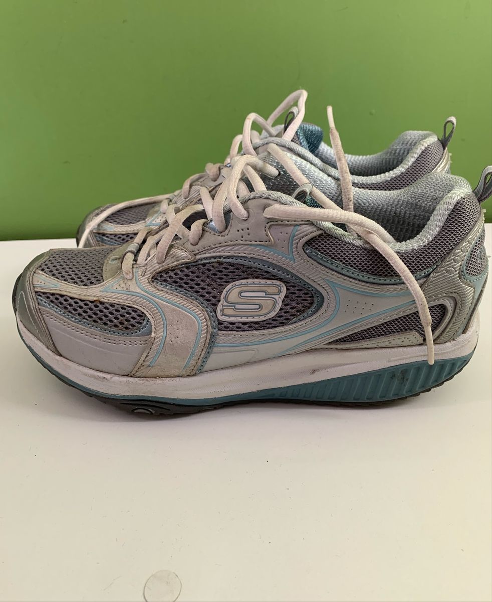 tênis shape ups skechers running feminino