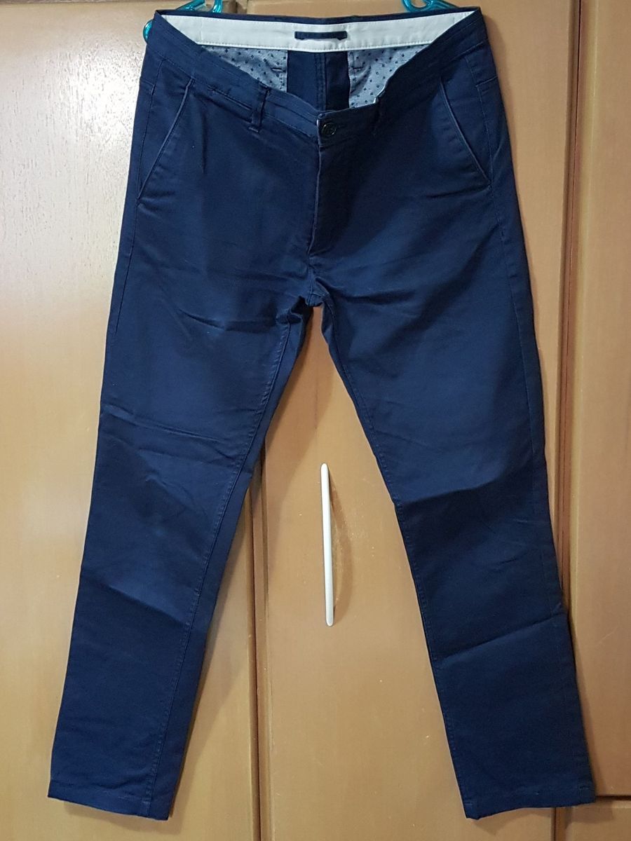 calça em brim masculina