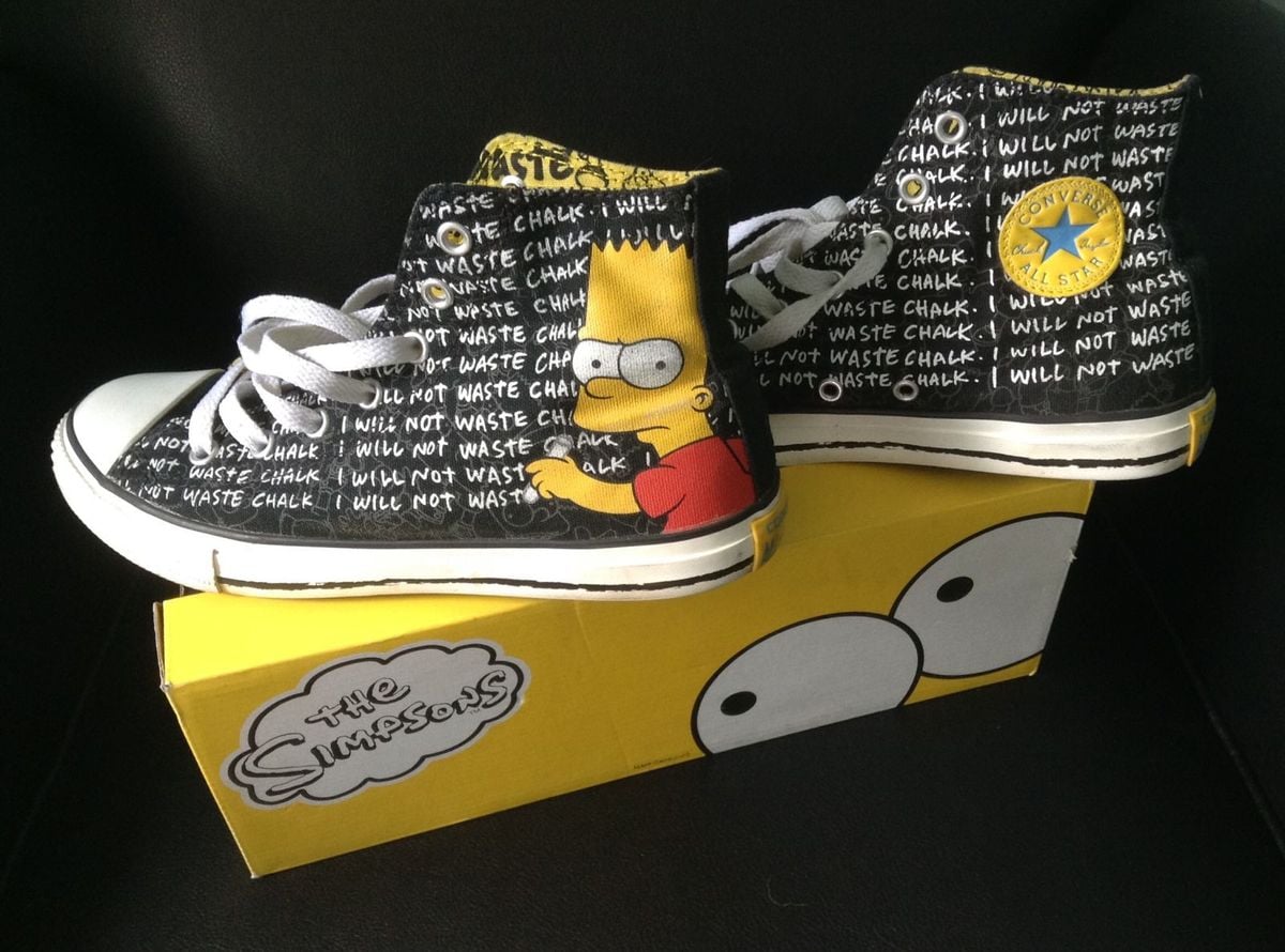converse all star simpsons