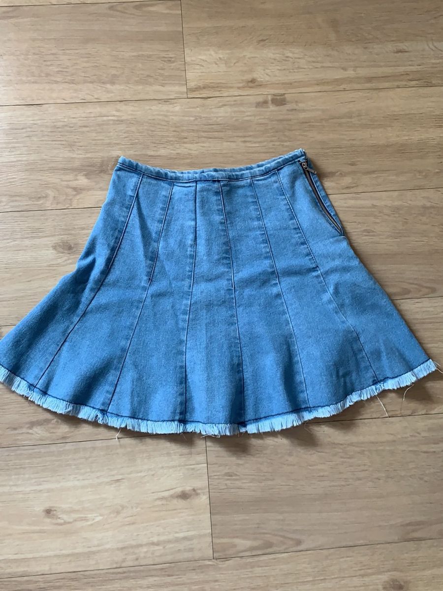 saias jeans curtas 2018