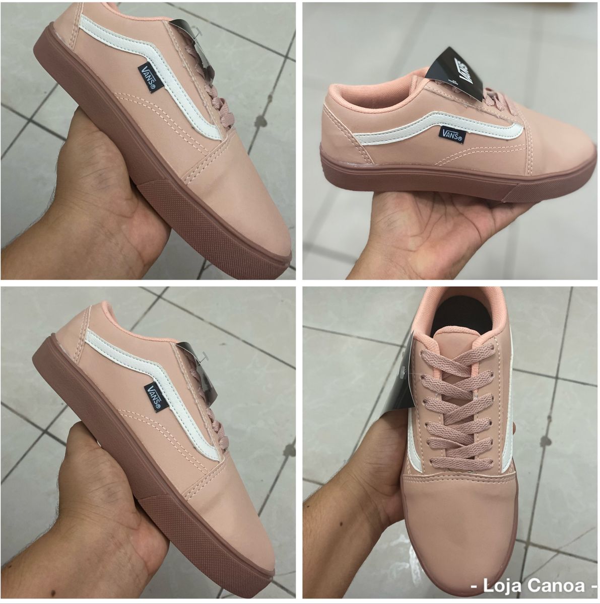 tenis da vans nude