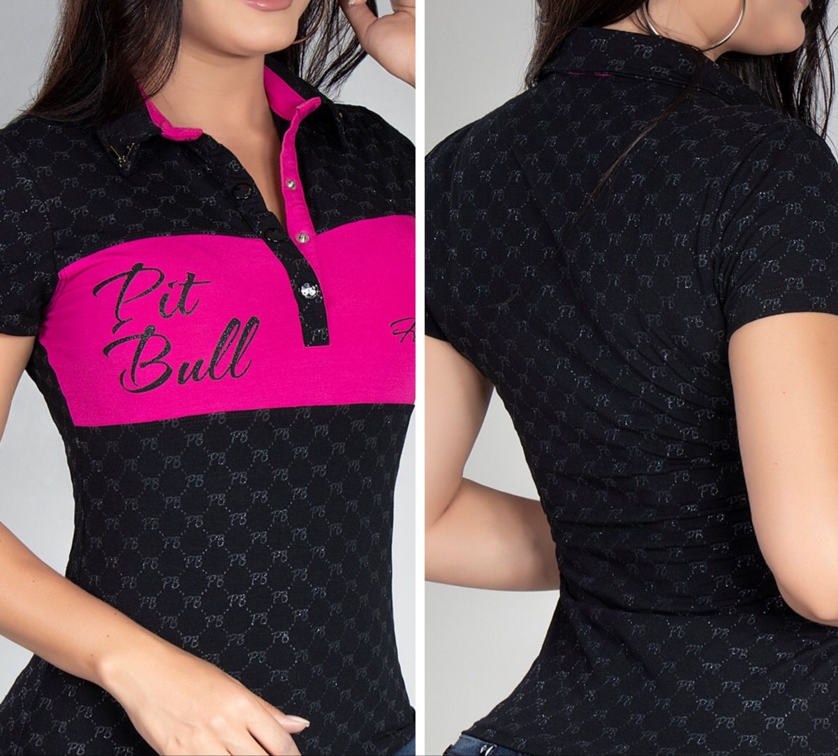 camisa polo pit bull