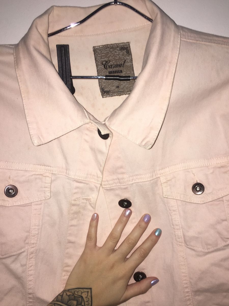 jaqueta rosa marisa