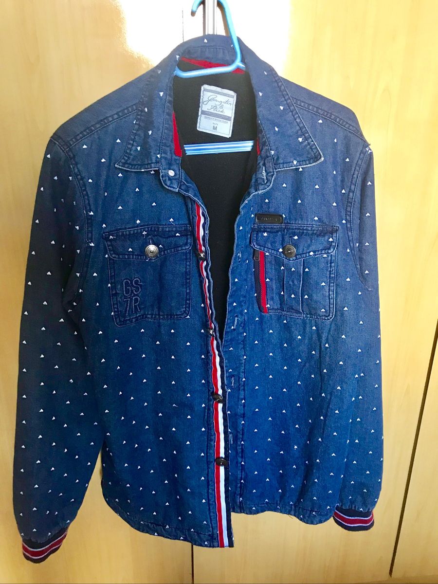 jaqueta jeans gangster