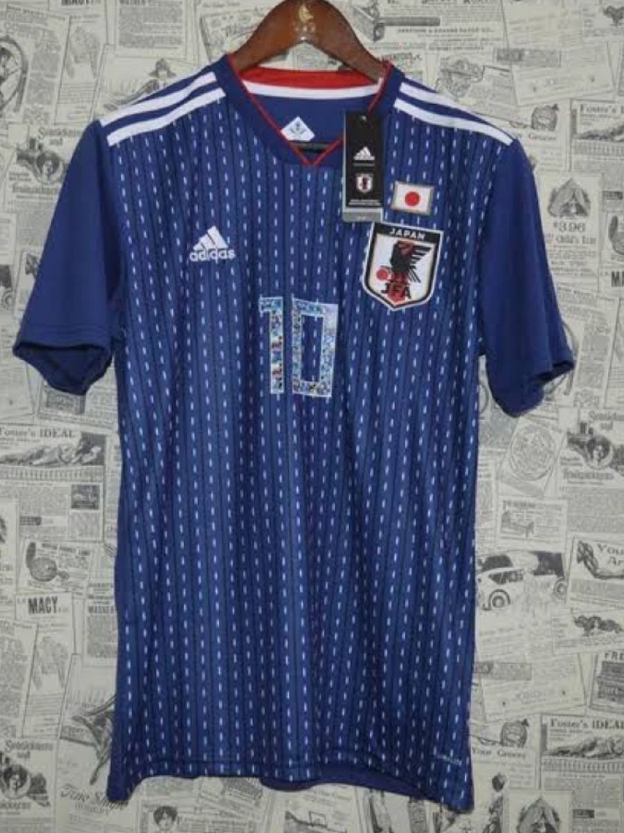 Camisa Japao Tsubasa Camiseta Masculina Adidas Nunca Usado