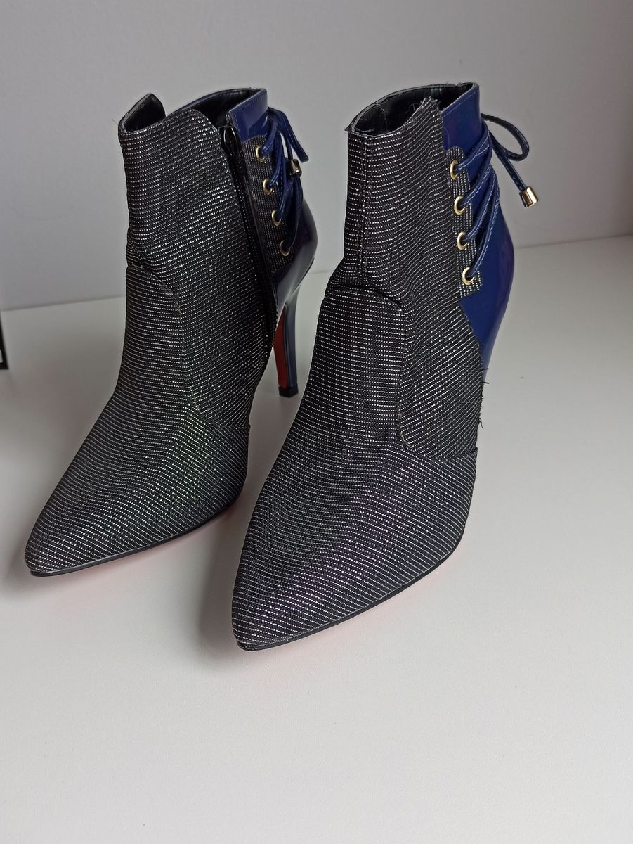 bota cano curto enjoei
