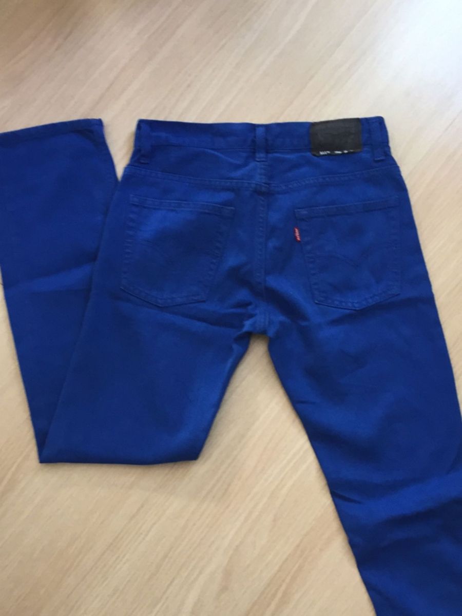 calça azul infantil