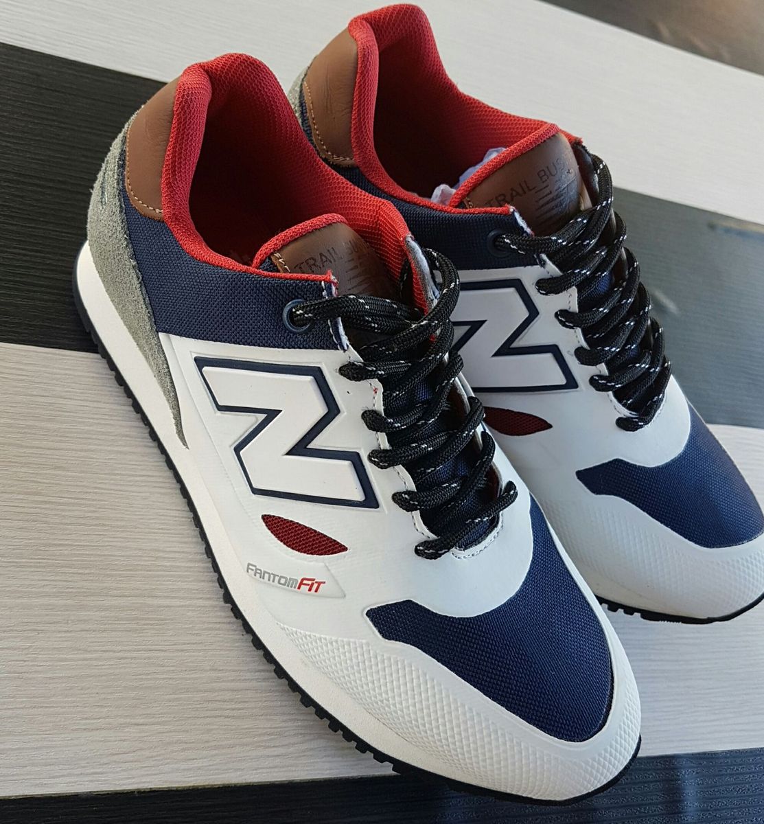 tênis new balance 1260 couro marrom
