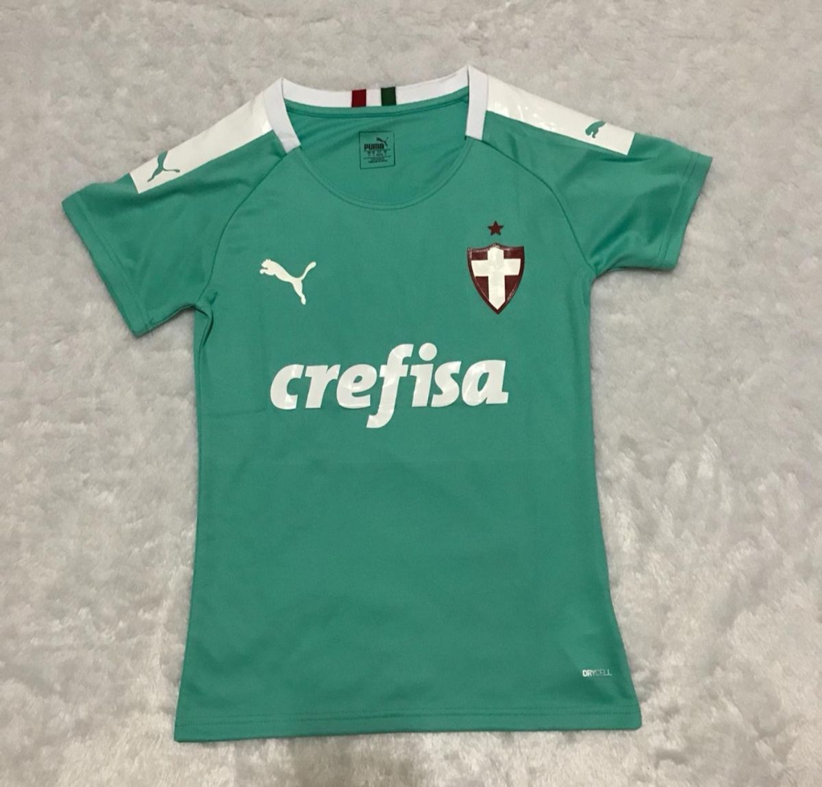 camisa feminina puma palmeiras