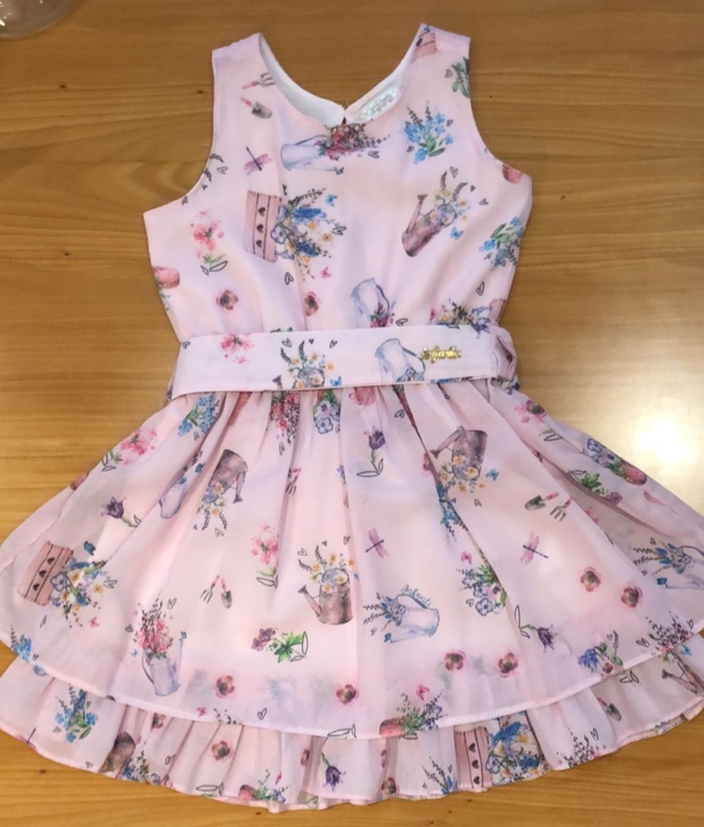 vestido de menina de 3 anos