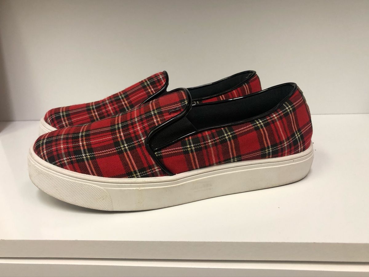 slip on xadrez santa lolla