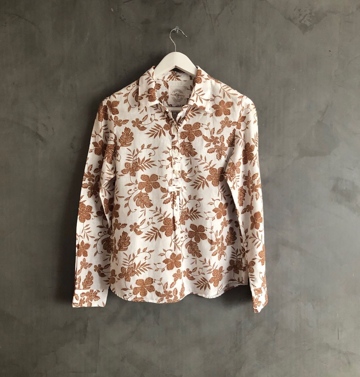 camisa de linho feminina richards