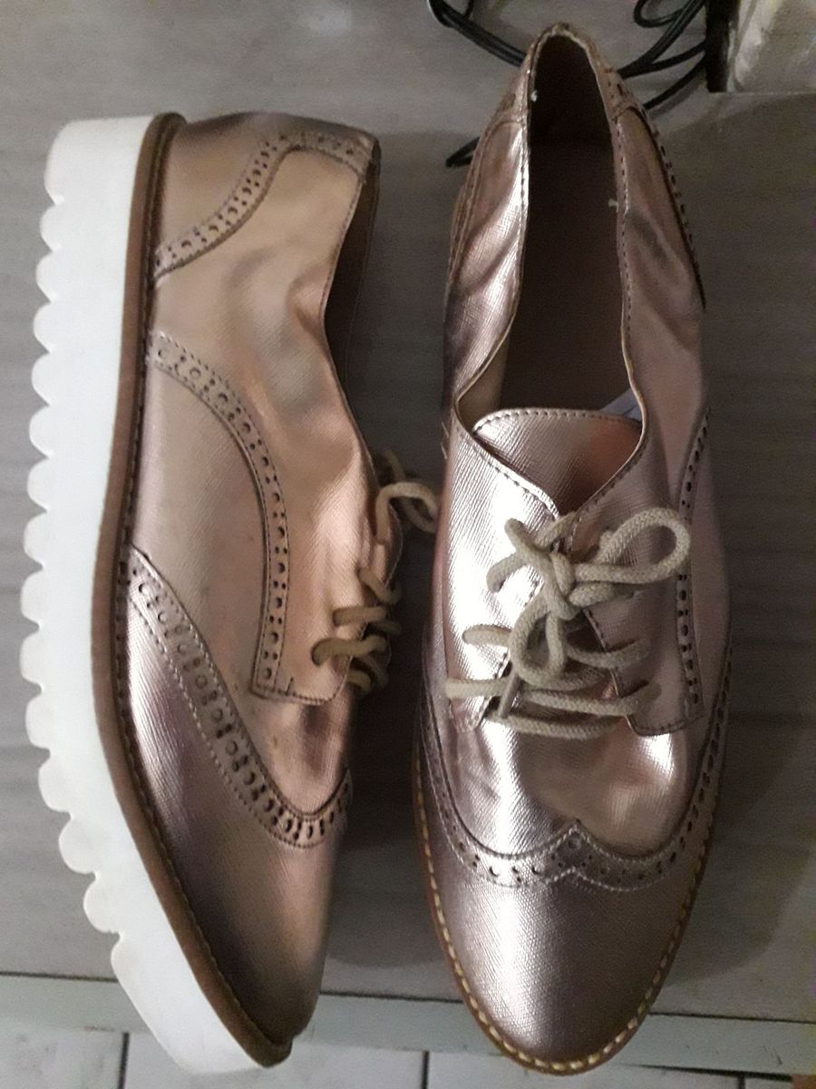 sapato oxford rose