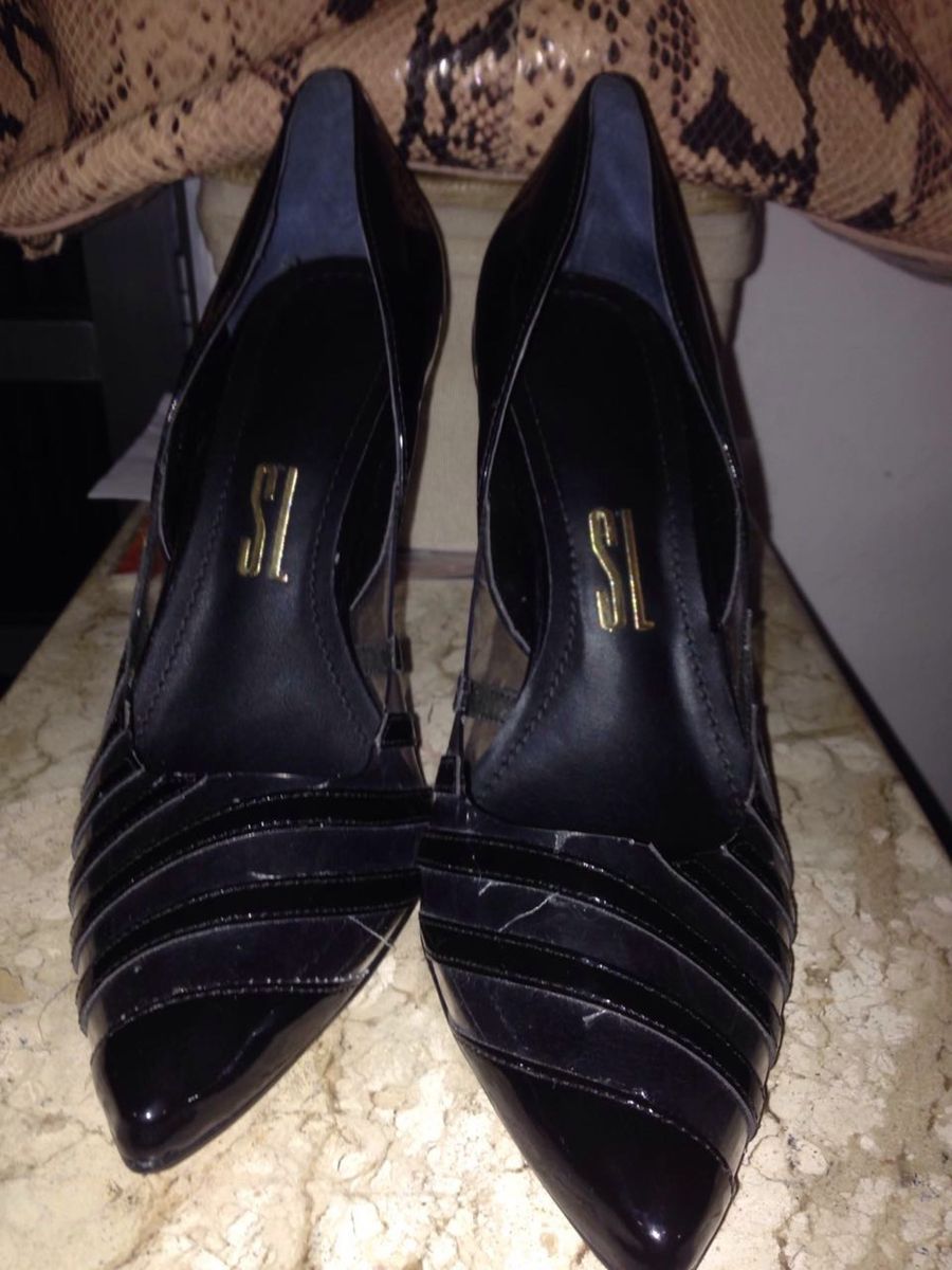 scarpin santa lolla transparente