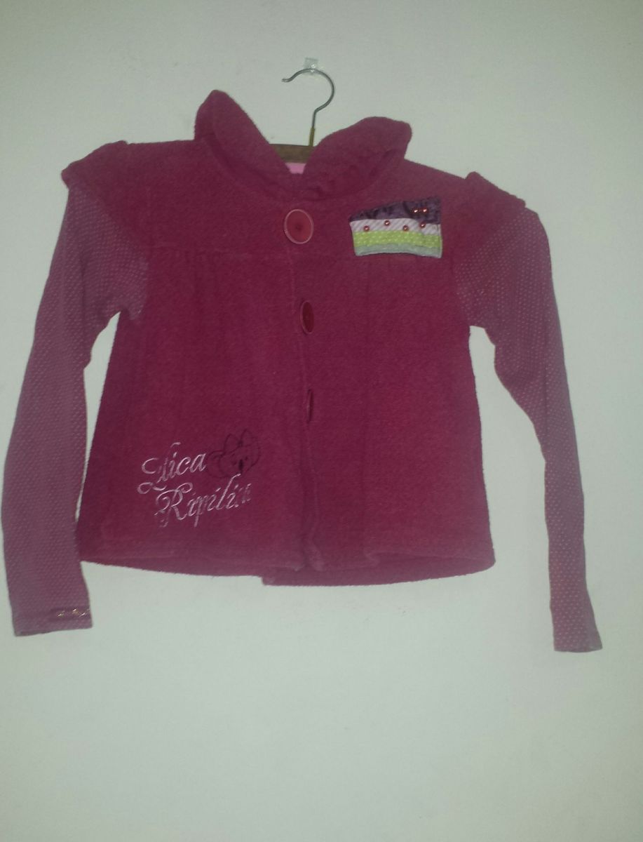 conjunto de frio infantil lilica ripilica
