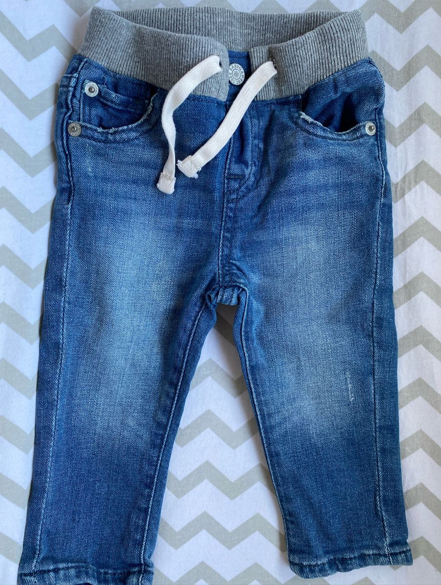 calça jeans para bebe de 6 meses