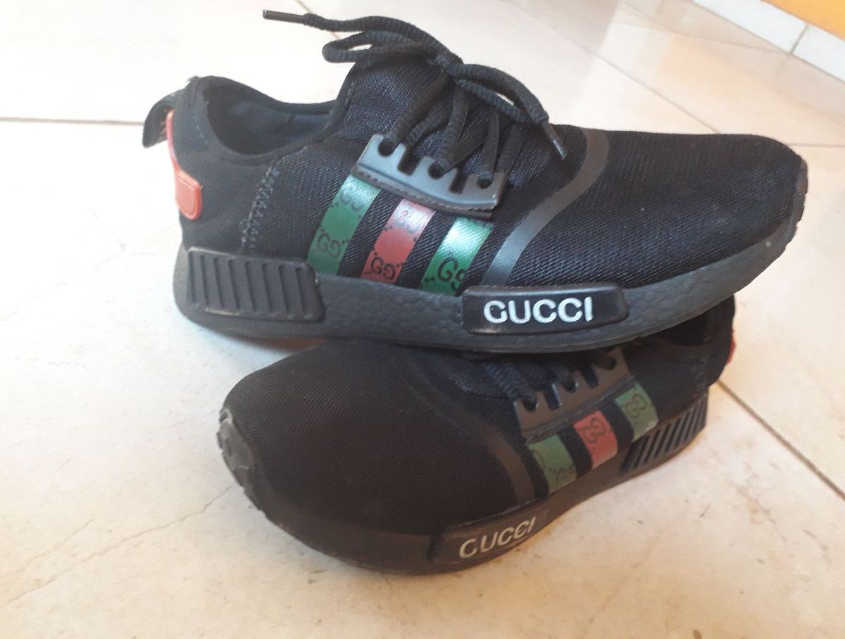 tenis adidas x gucci