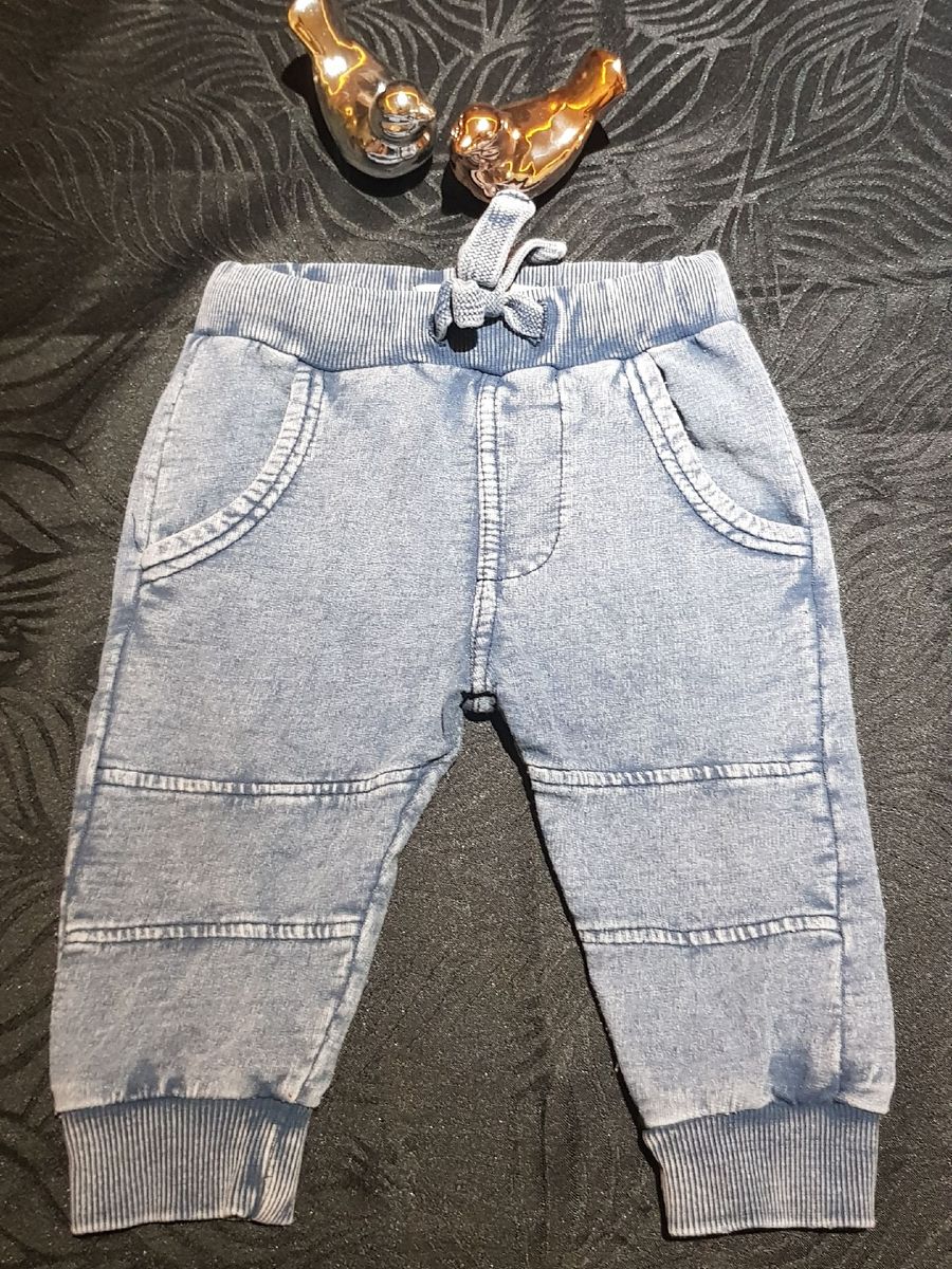 calça imita jeans bebe