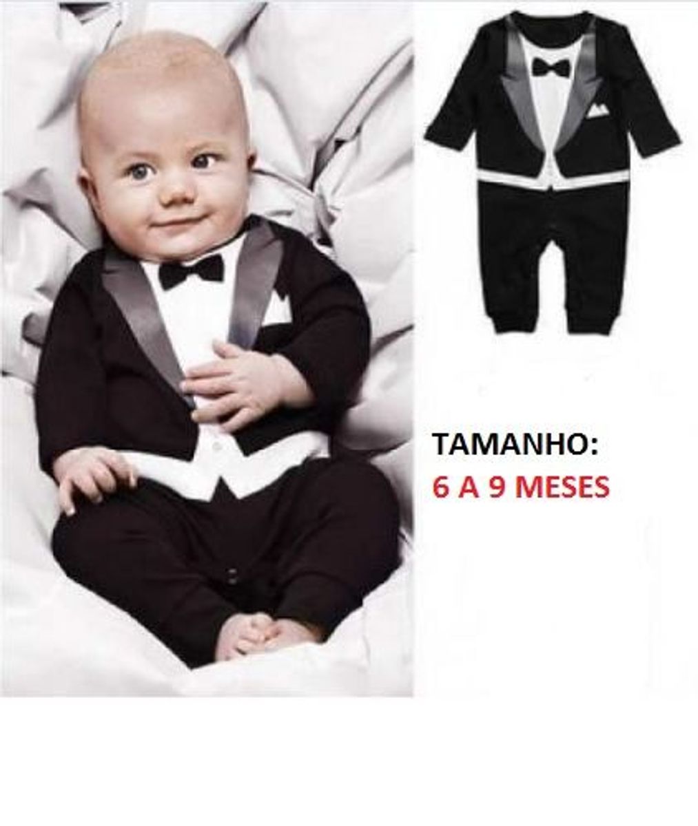 roupa social bebe 6 meses
