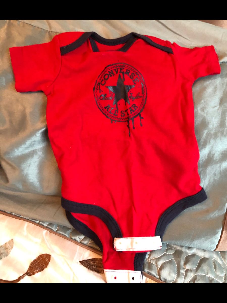 all star bebe vermelho