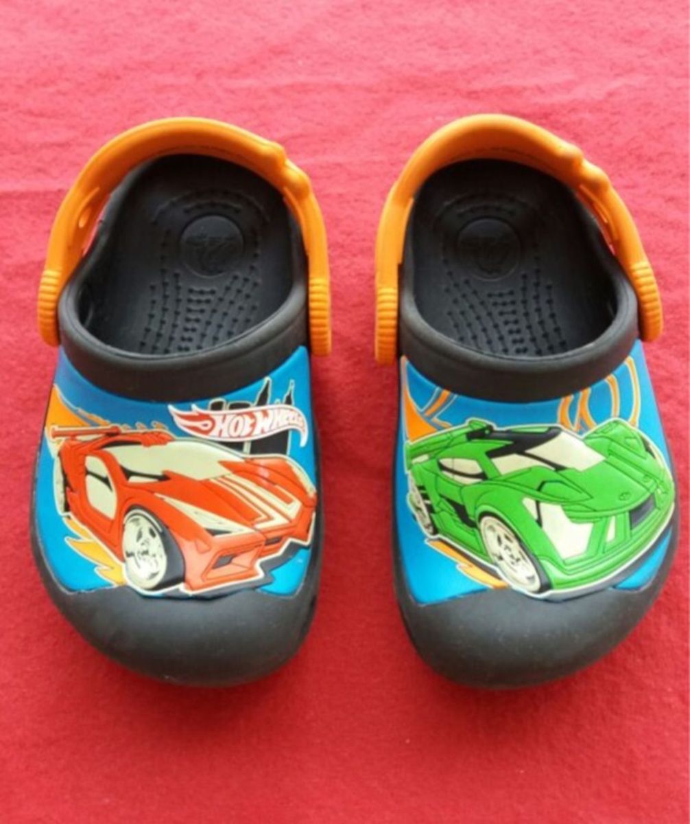 crocs hot wheels