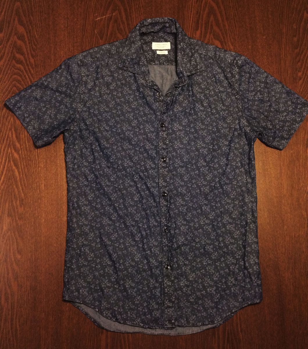 camisa florida zara