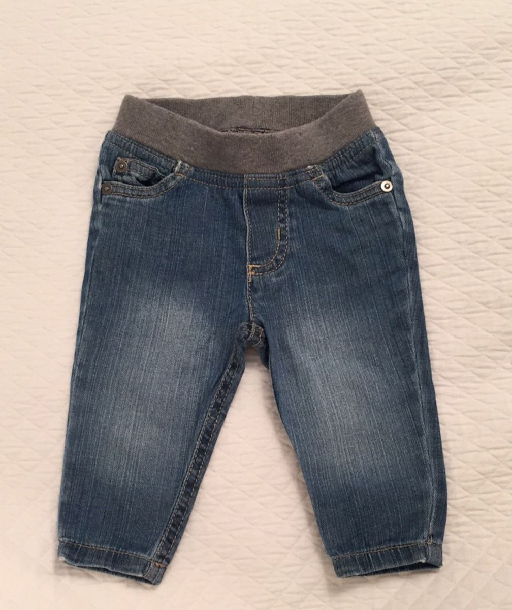 calça jeans para bebe de 6 meses