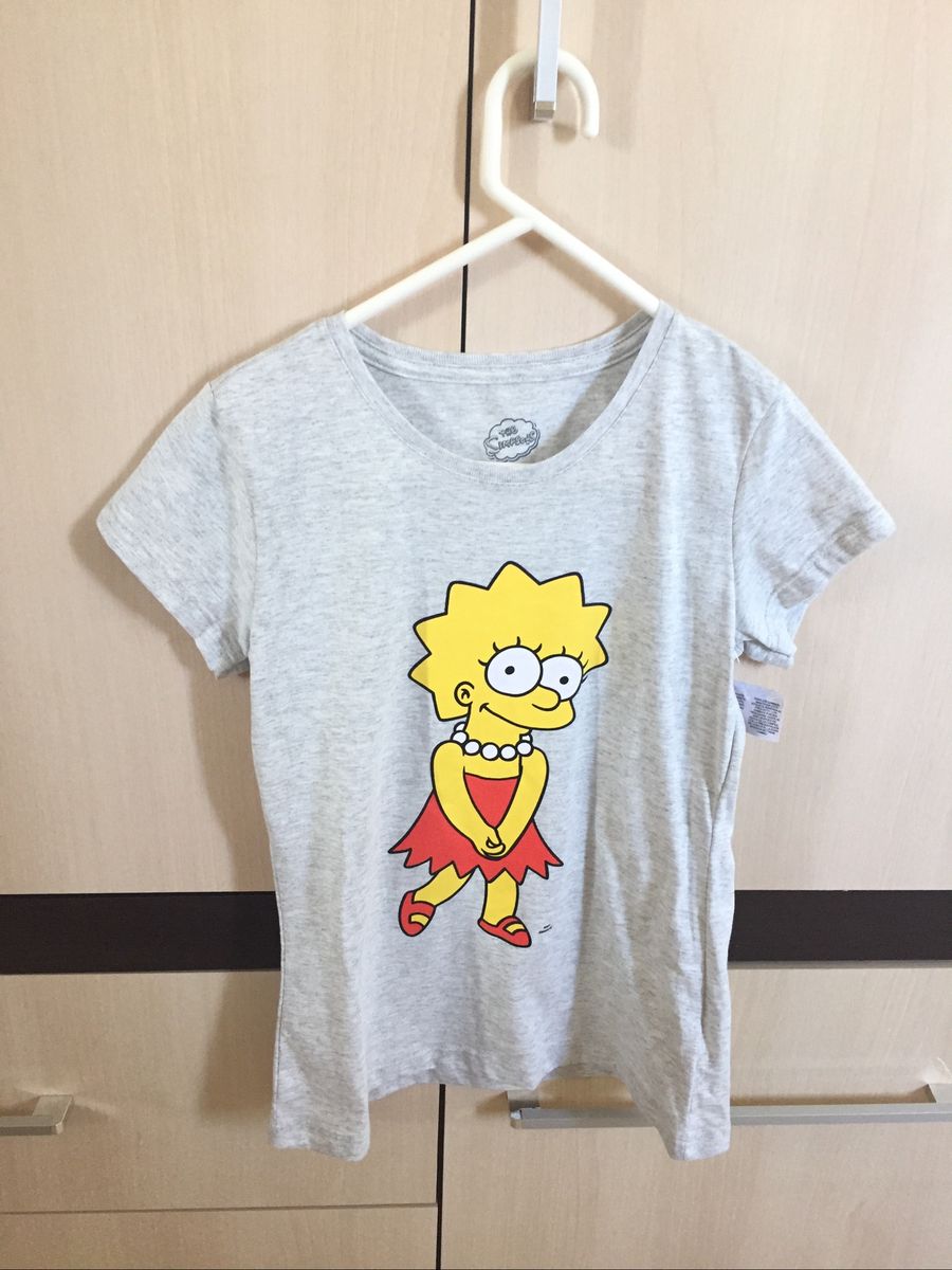 blusa lisa simpson renner