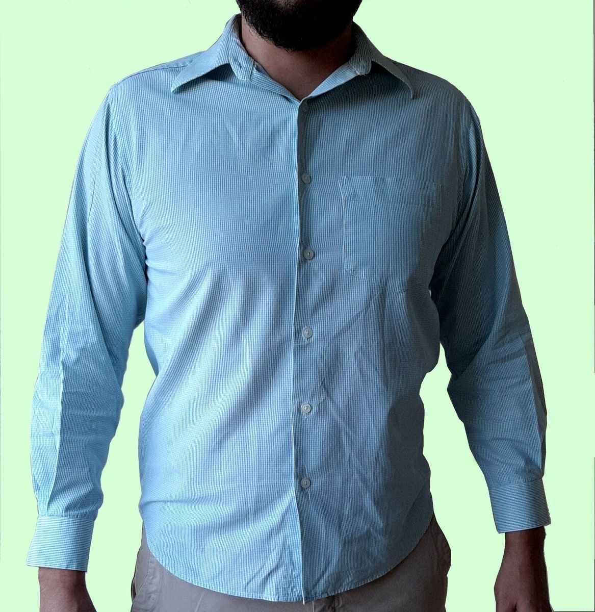 camisa social luigi bertolli