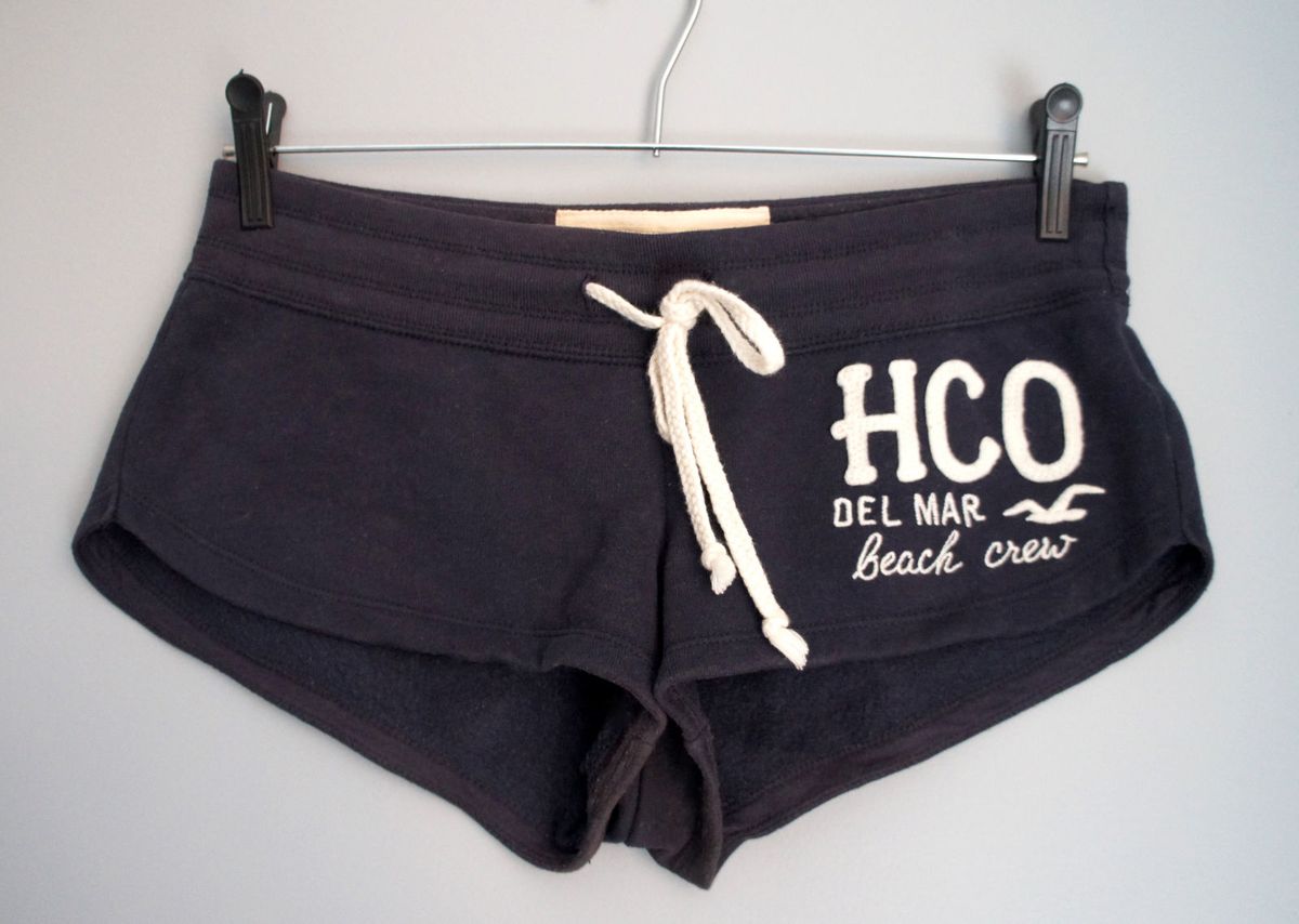 short moletom hollister