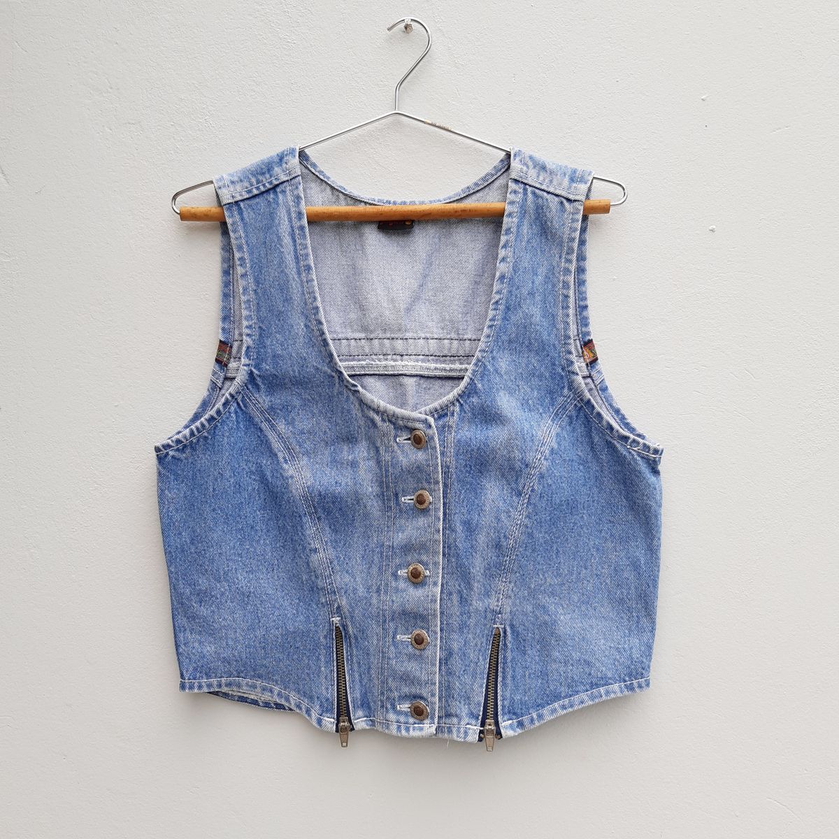 colete jeans feminino c&a