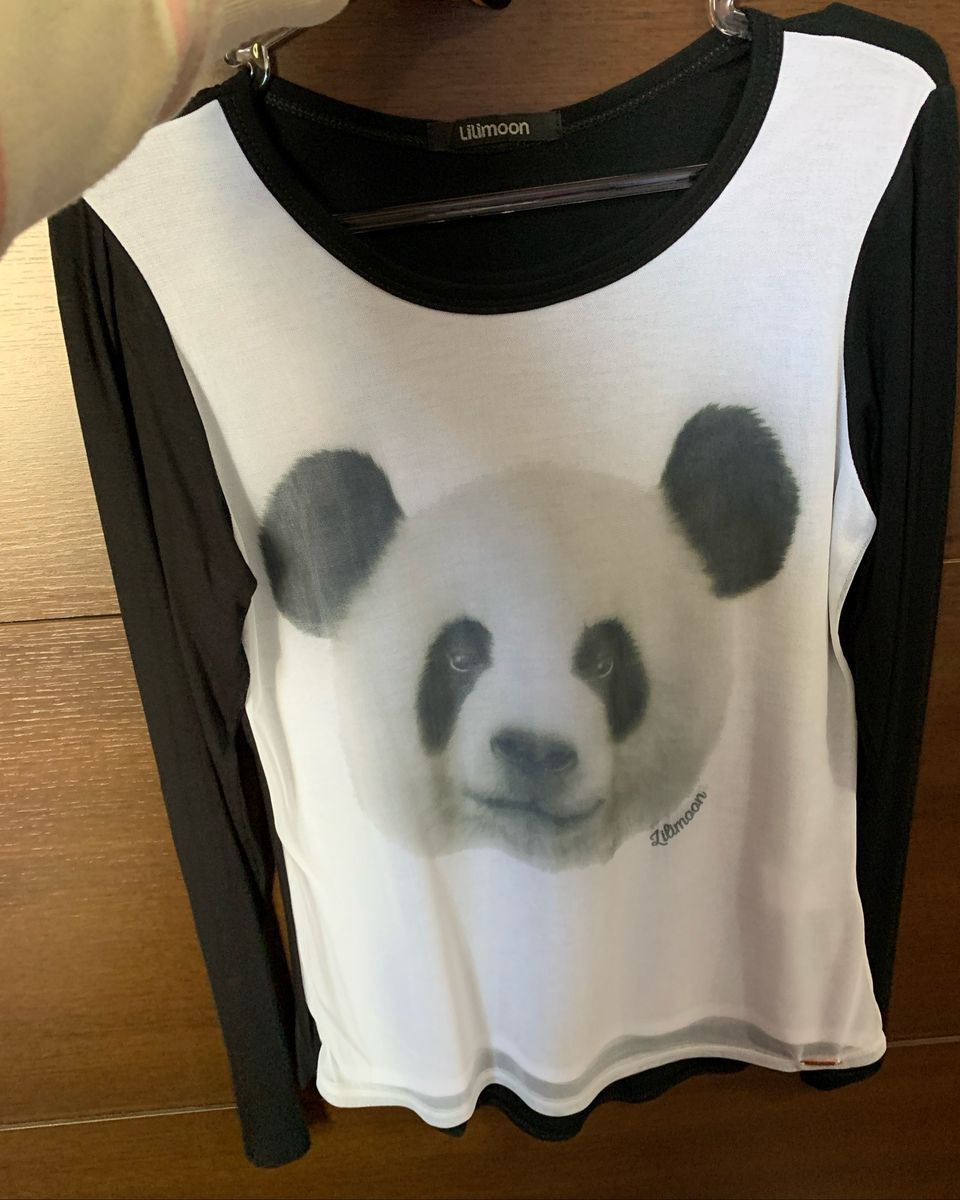 blusa de frio panda