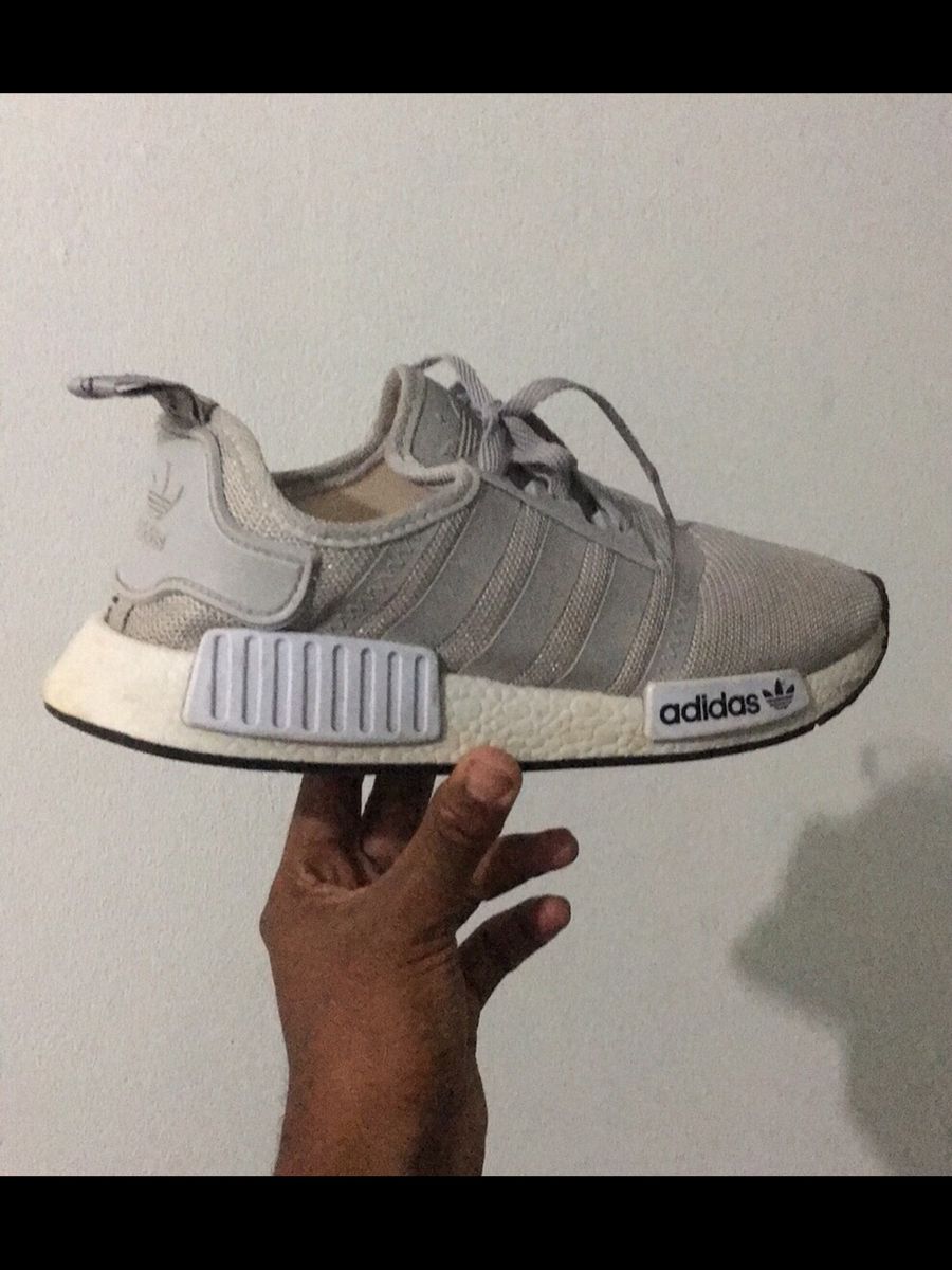 adidas nmd cinza e vermelho