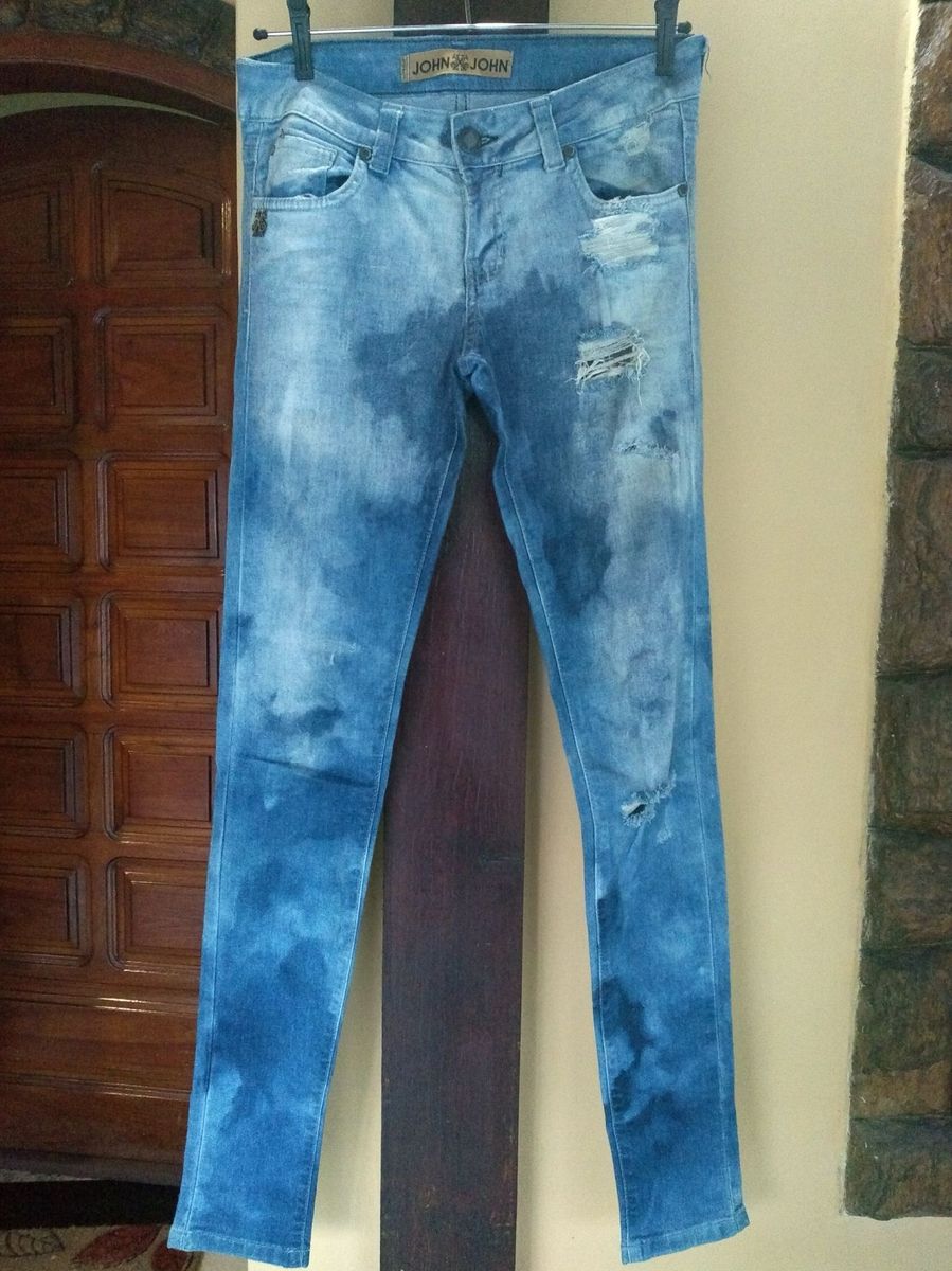 calça jeans feminina john john