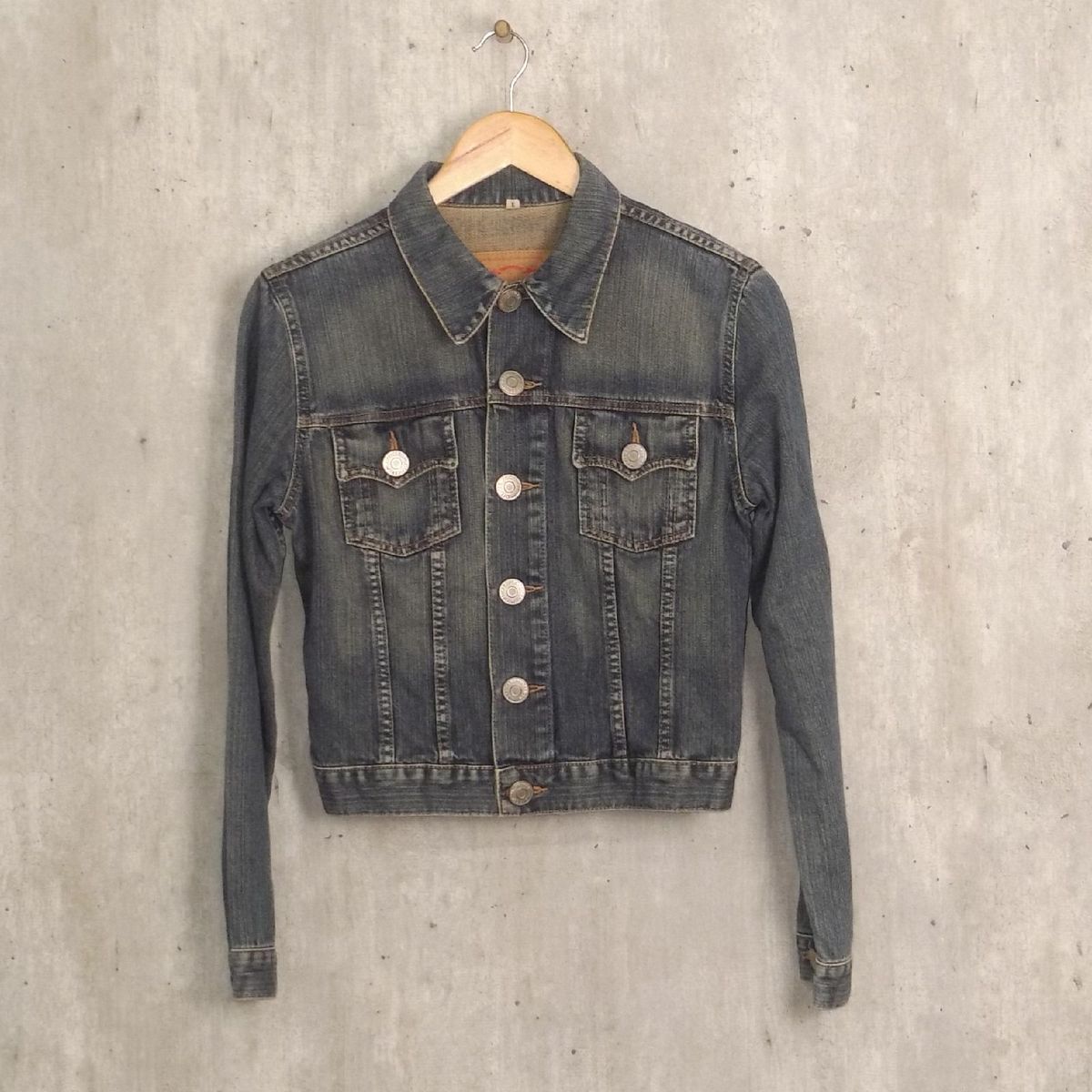 jaqueta jeans m officer