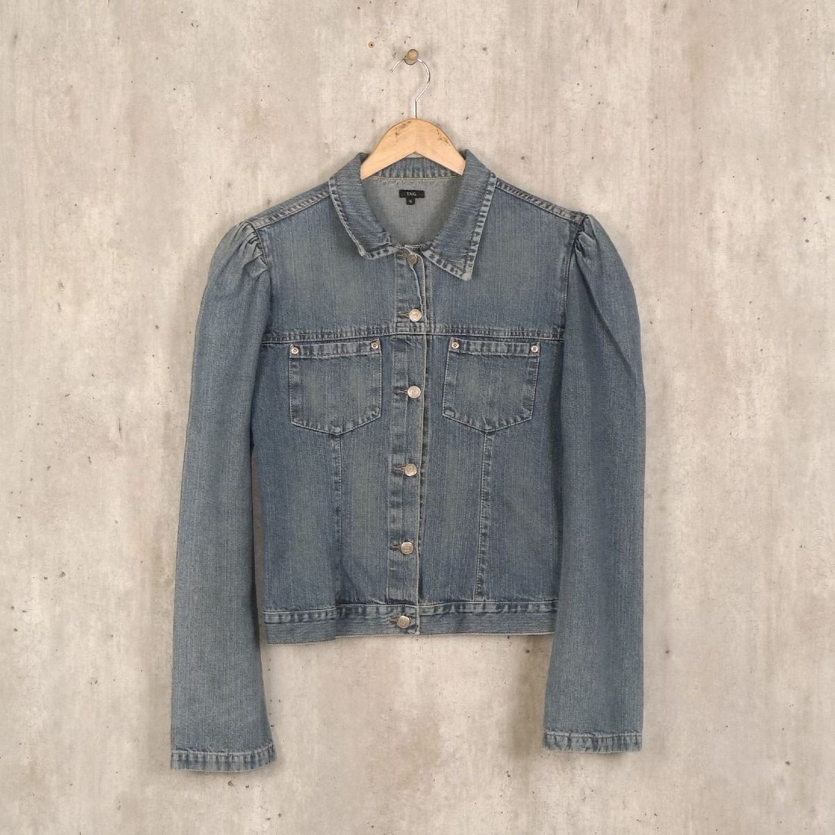 jaqueta jeans tng