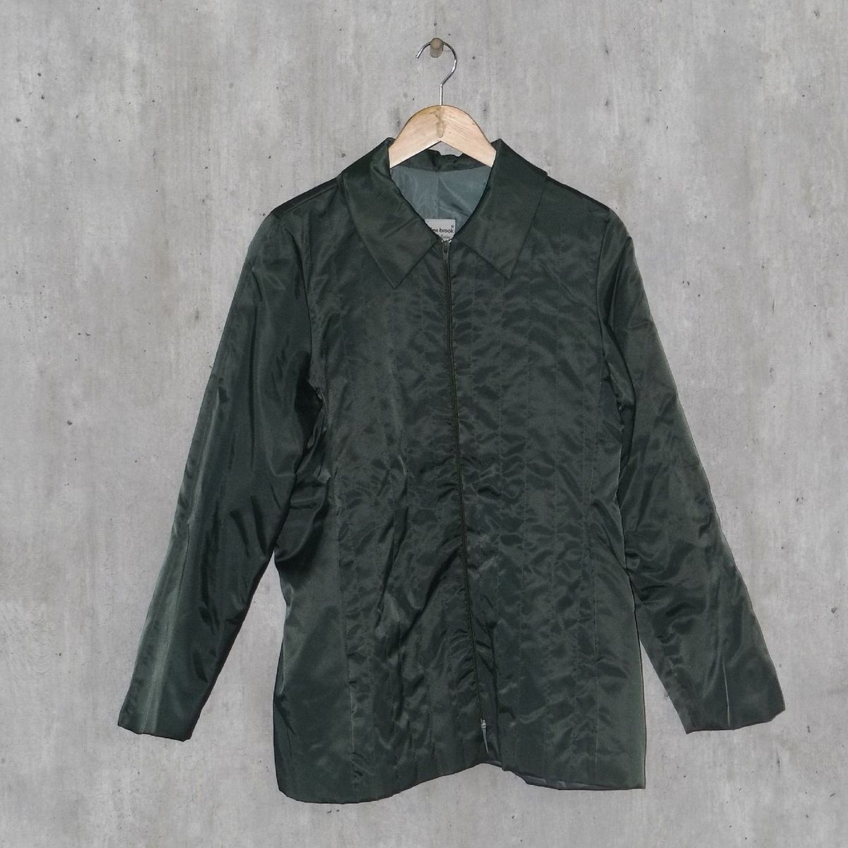 casaco verde feminino