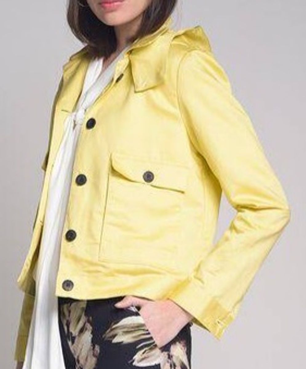 jaqueta amarela renner