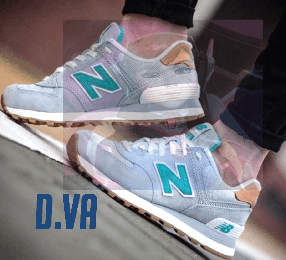 new balance 500 feminino cinza e rosa