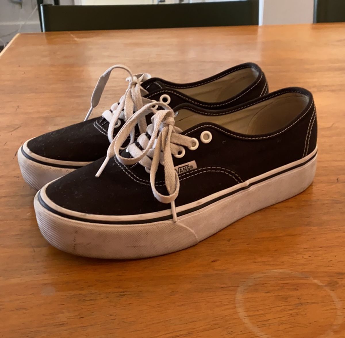 vans authentic plataforma