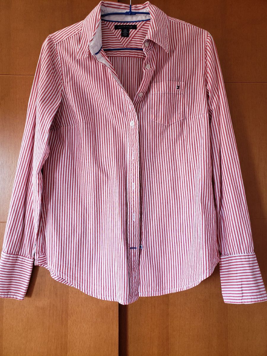 camisa social feminina tommy