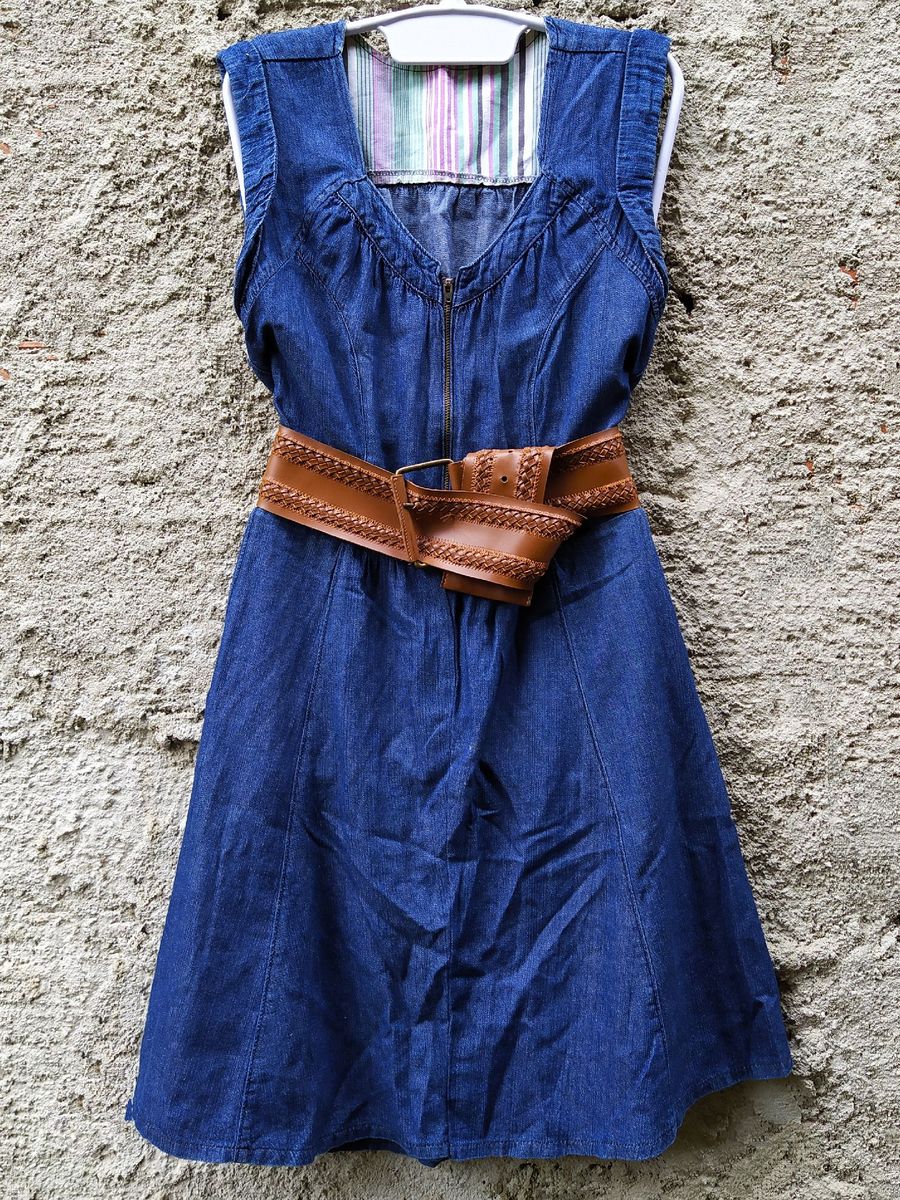 mercatto vestido jeans